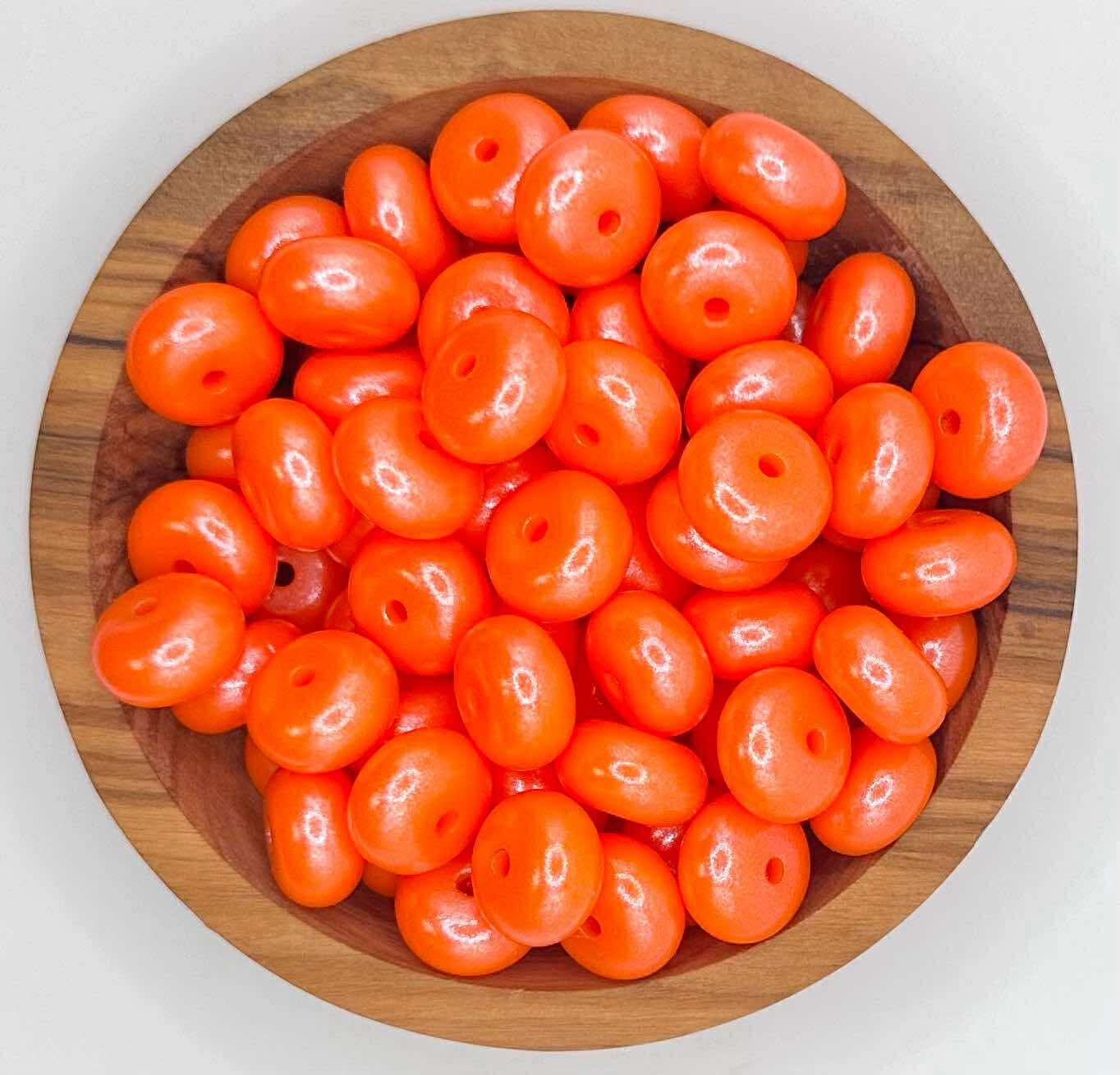 14mm opal silicone abacus beads - Image 10