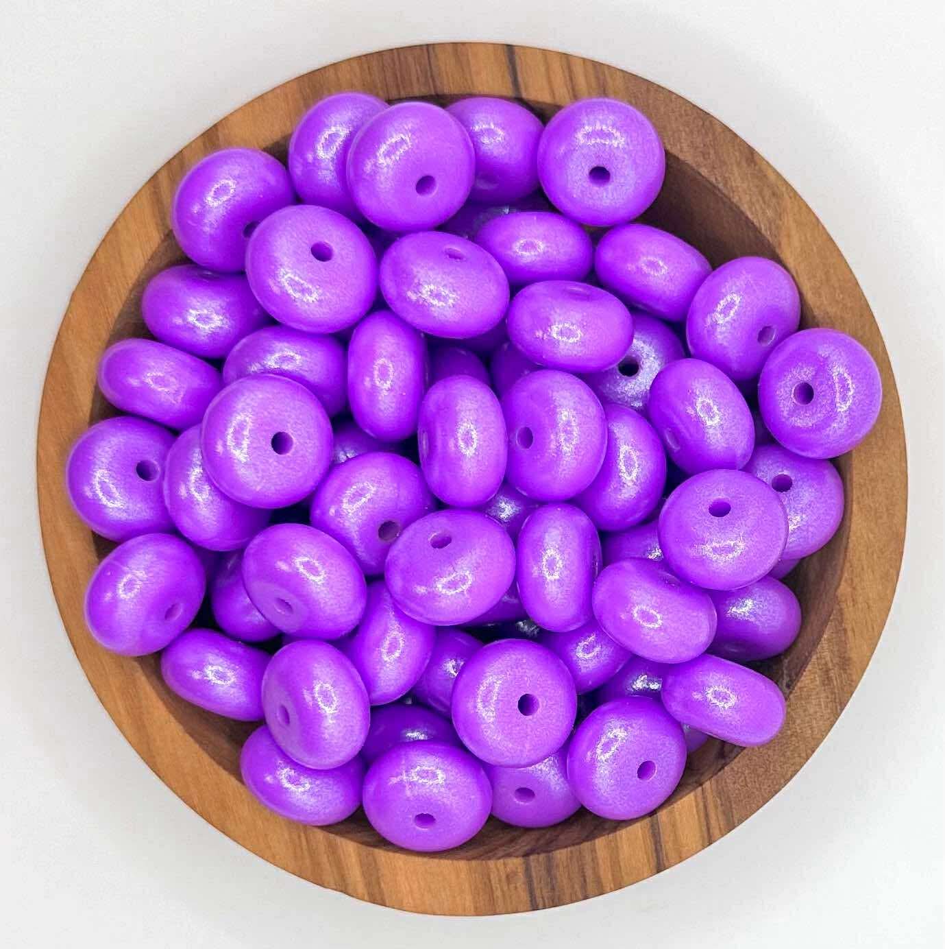 14mm opal silicone abacus beads - Image 4