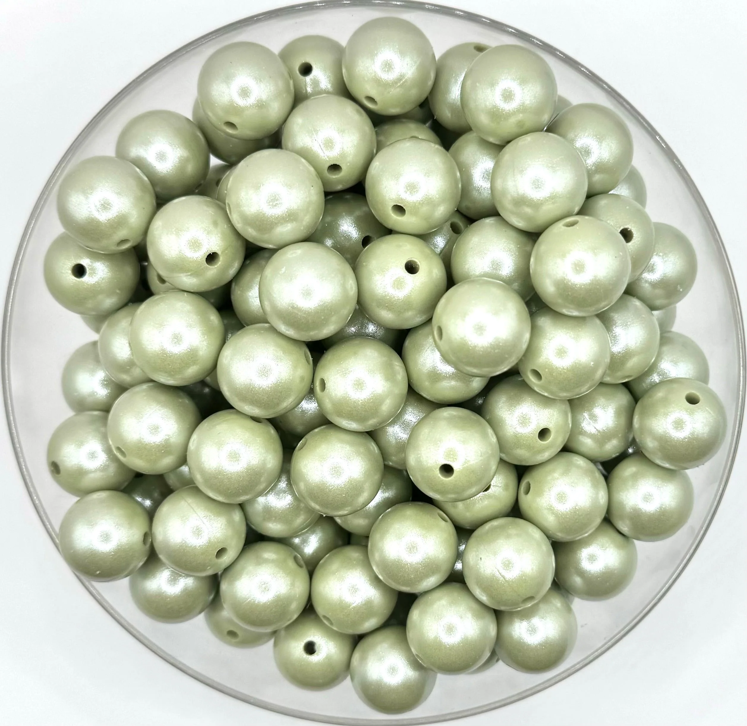 15mm Opal silicone round beads - Image 11