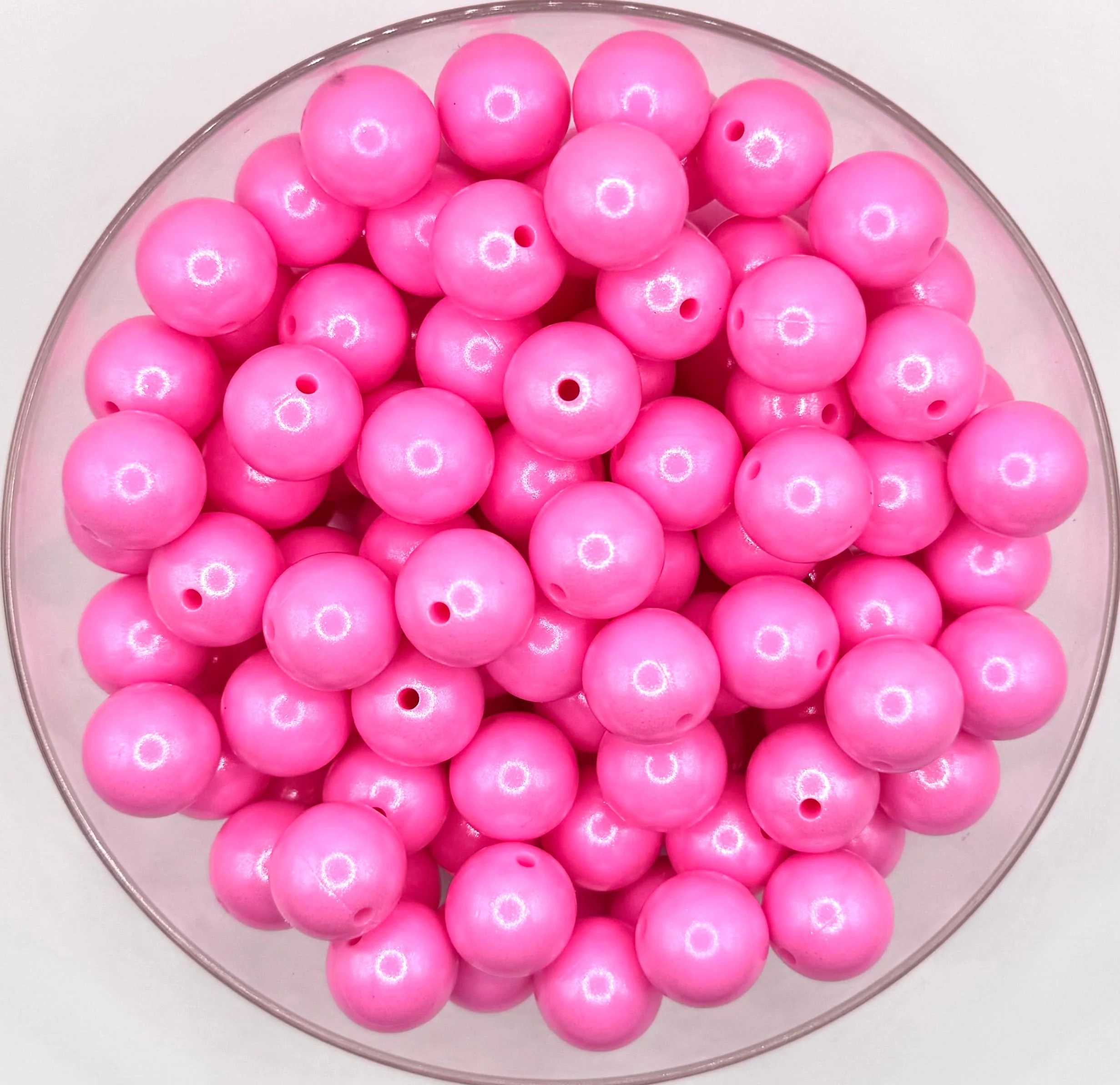 15mm Opal silicone round beads - Image 13