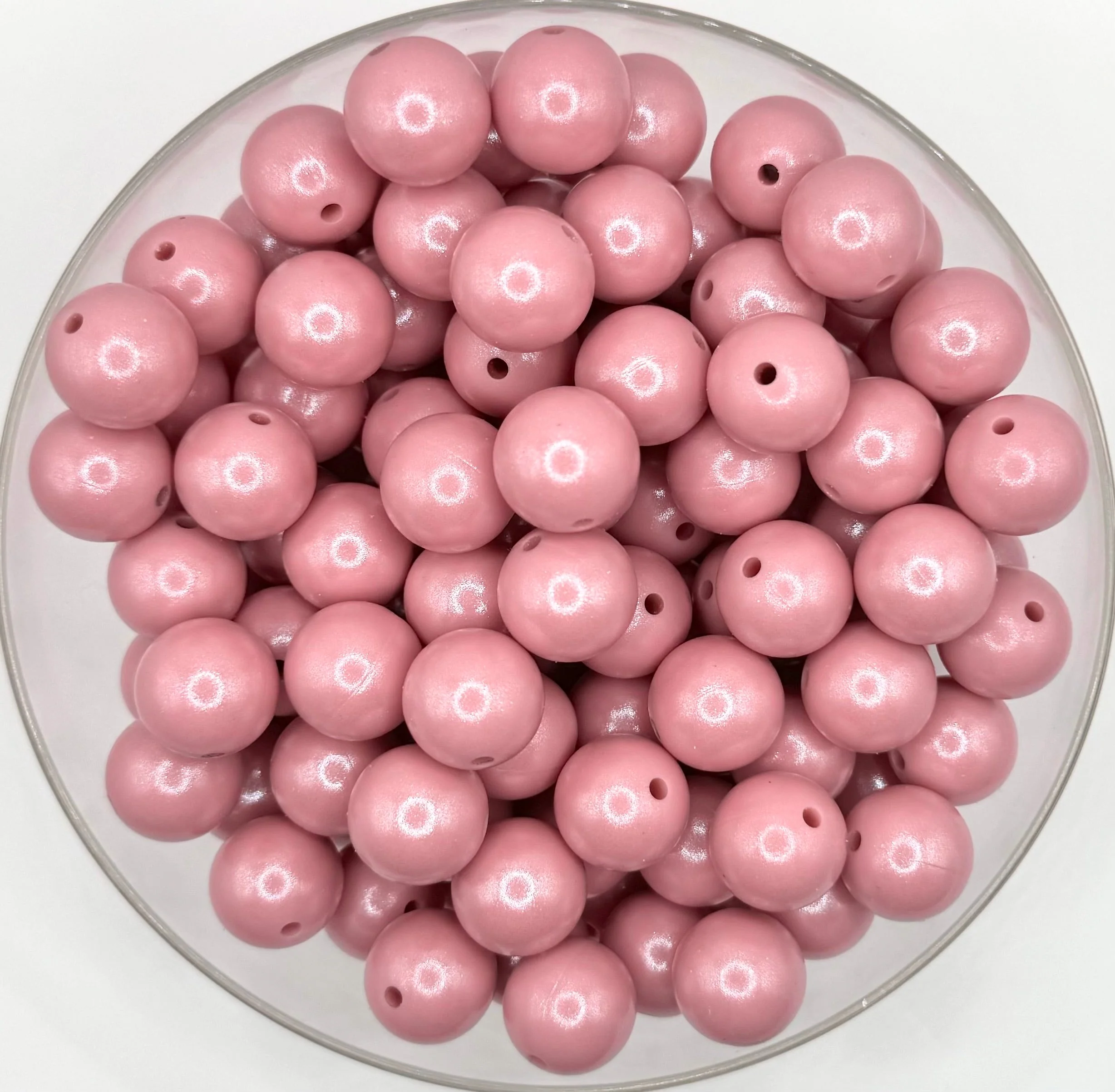 15mm Opal silicone round beads - Image 15