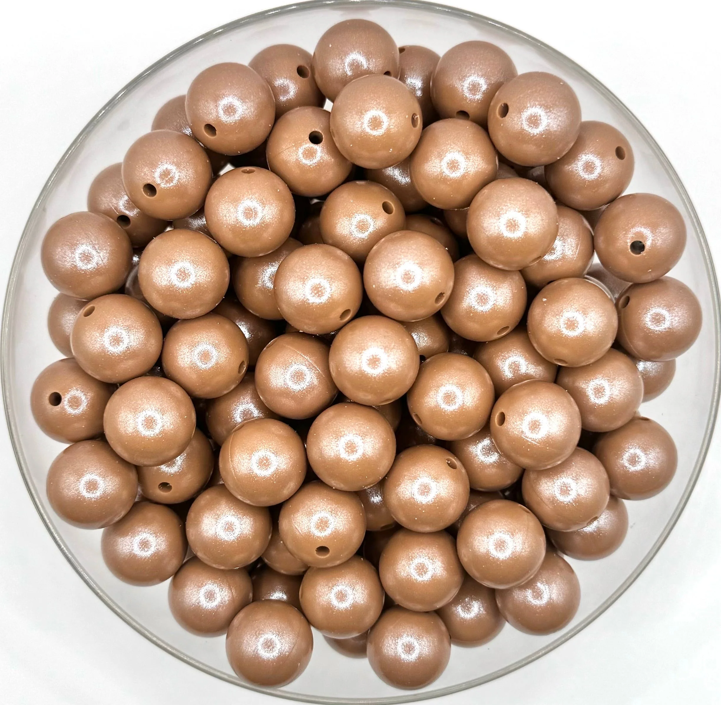 15mm Opal silicone round beads - Image 16
