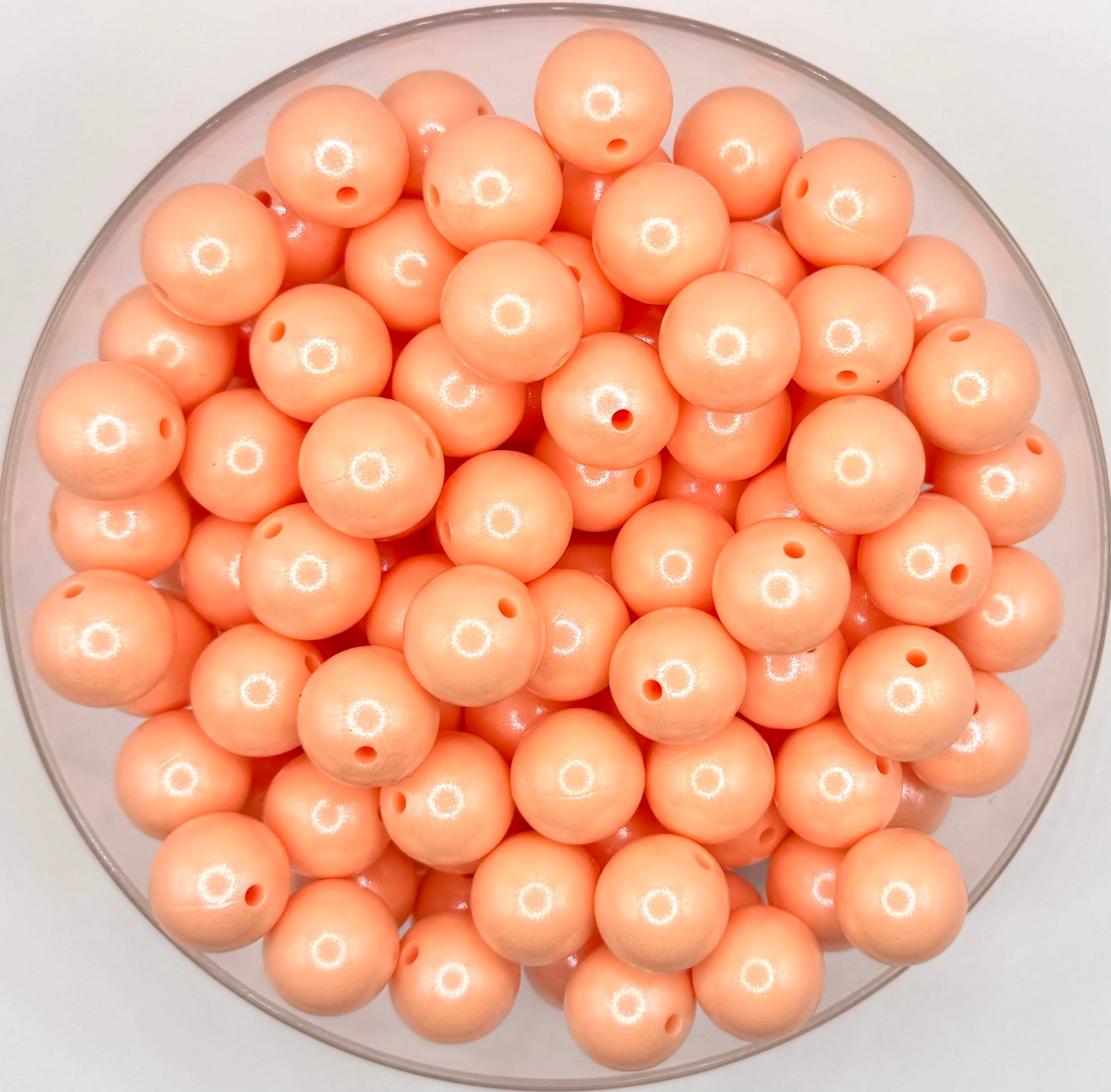 15mm Opal silicone round beads - Image 17