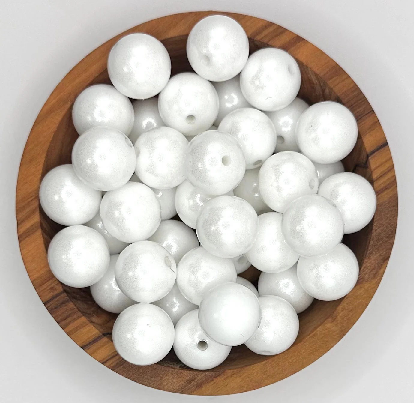 15mm Opal silicone round beads - Image 3