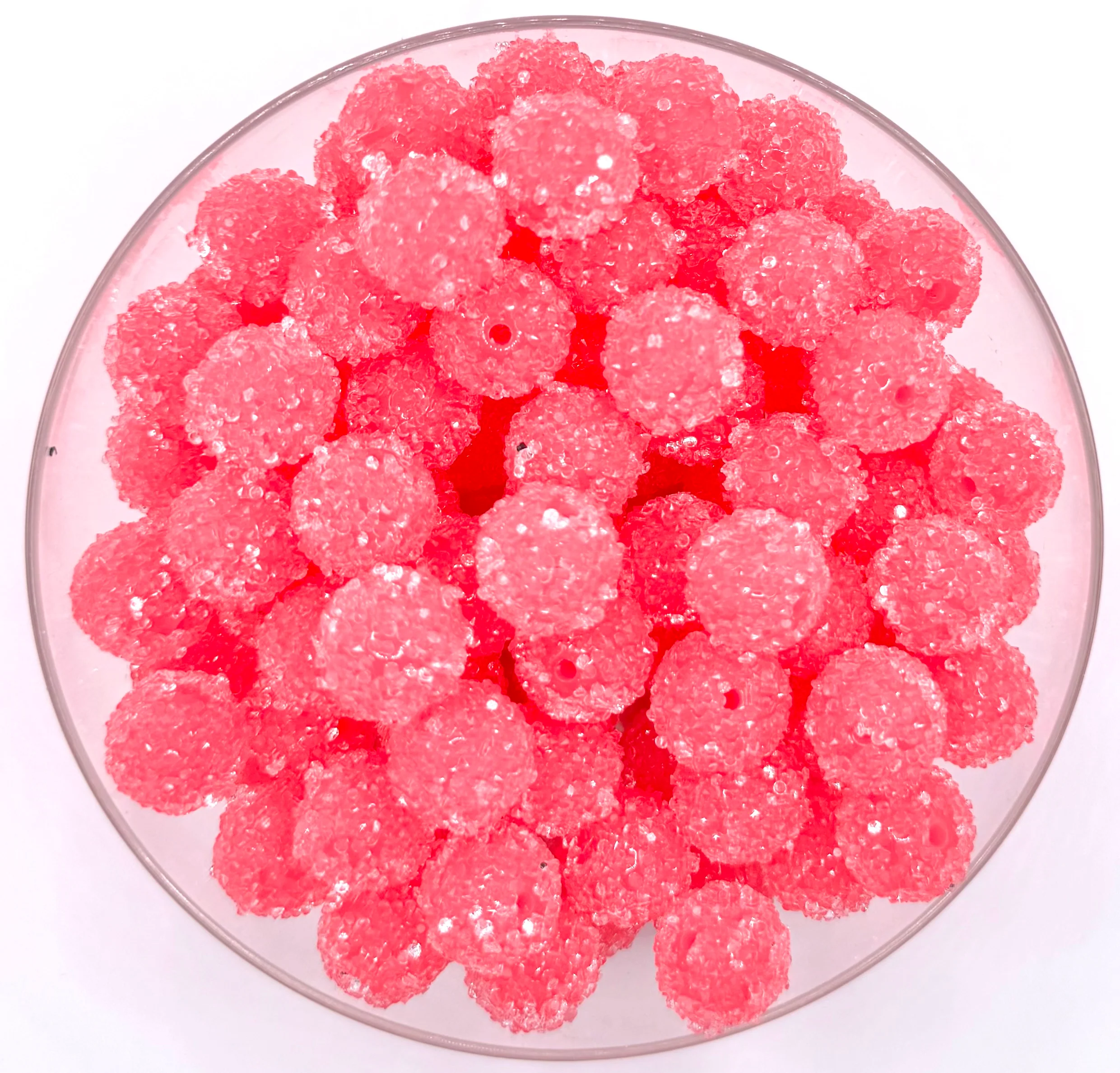 16mm acrylic sugar beads - Image 3