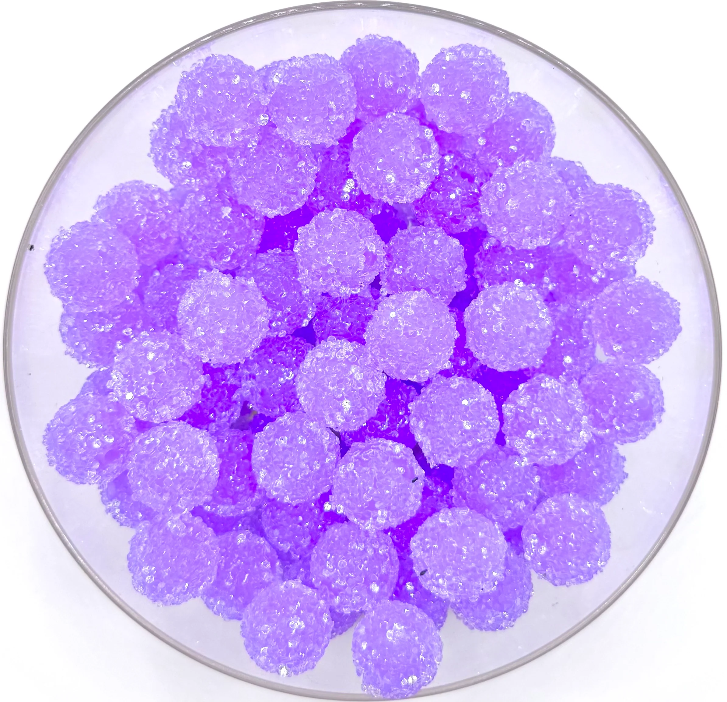 16mm acrylic sugar beads - Image 8