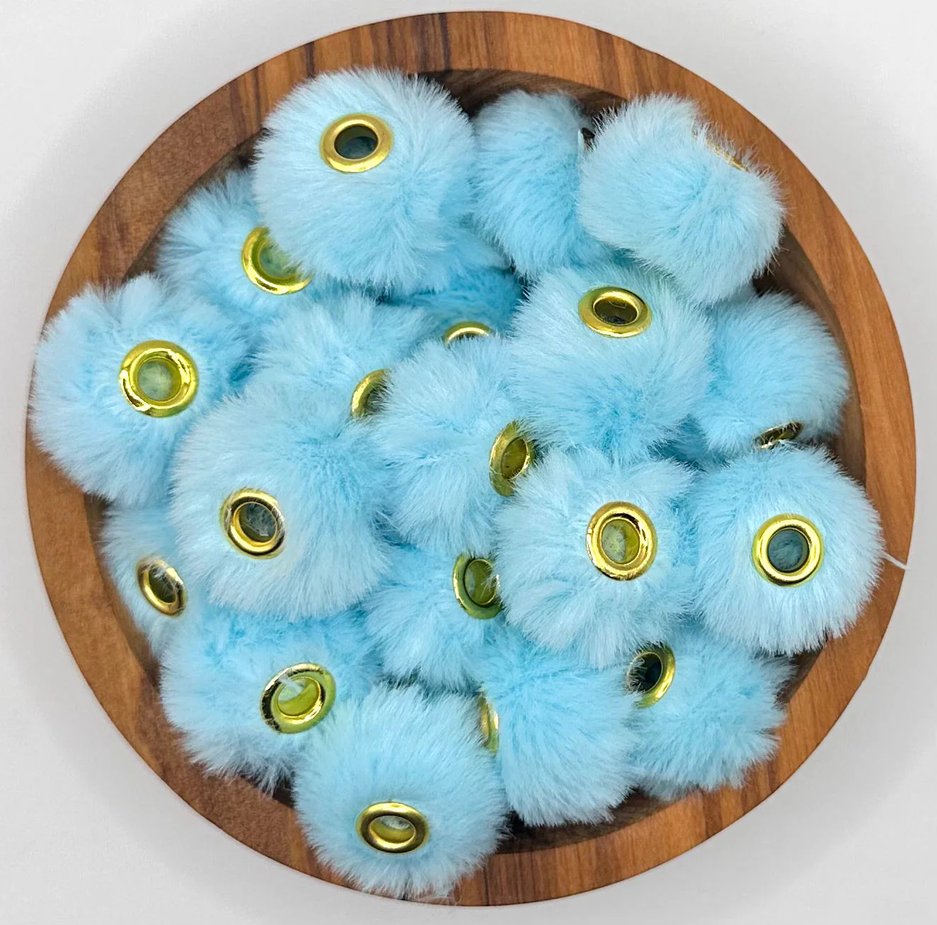 20mm fuzzy spacer beads - Image 11