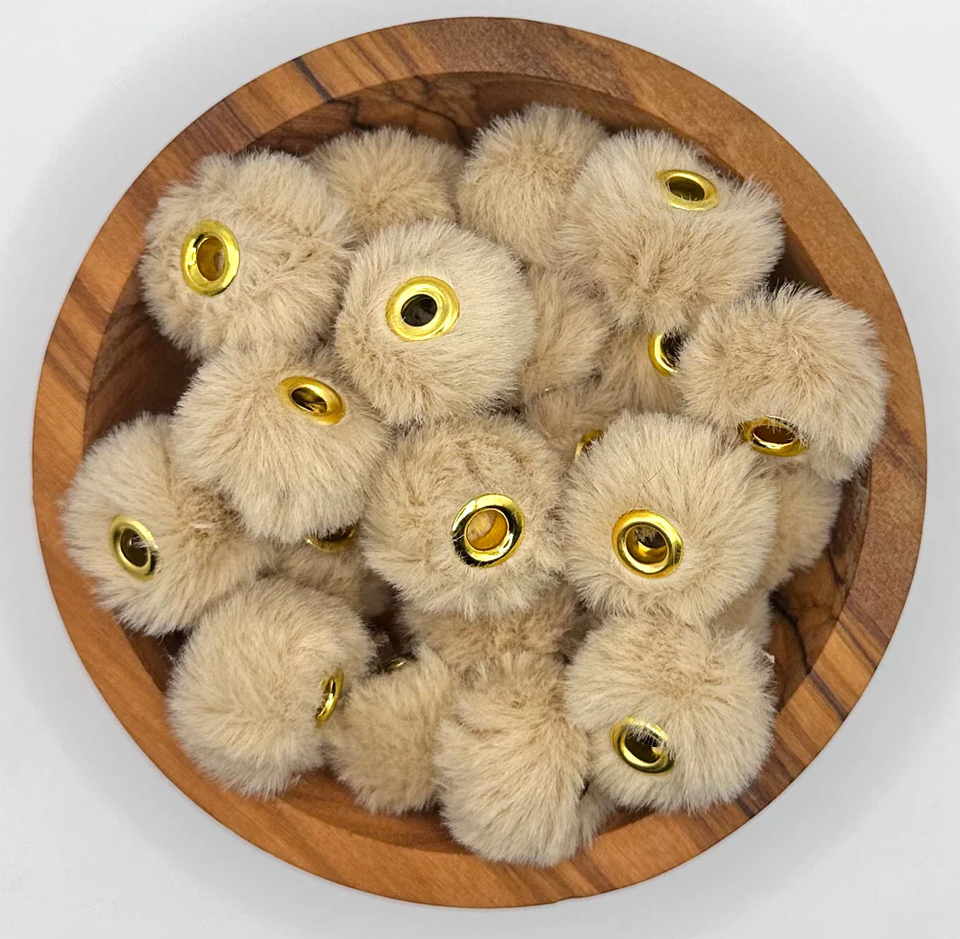 20mm fuzzy spacer beads - Image 4