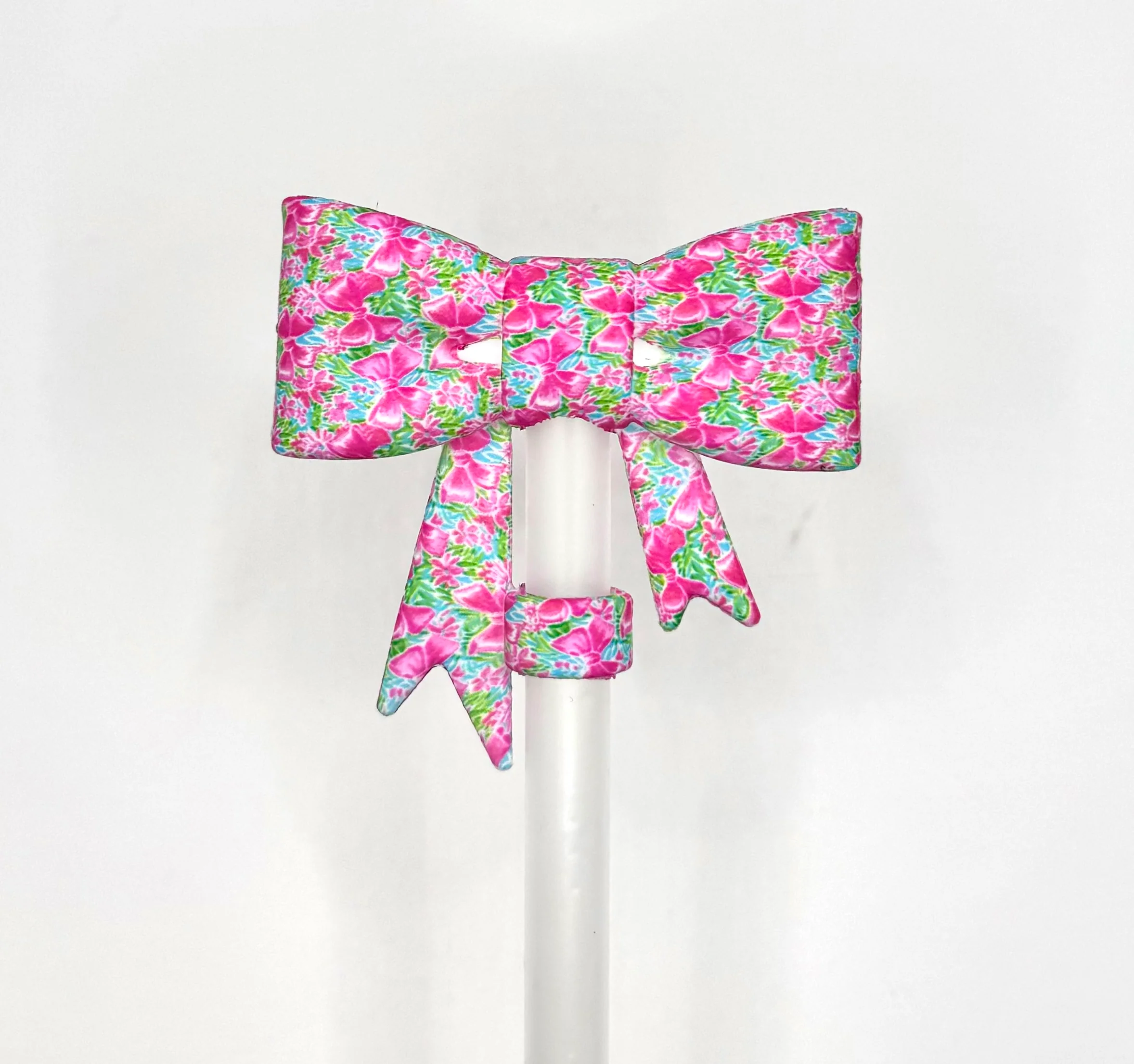 Blooming bows (HBK exclusive & collab) silicone bow straw topper