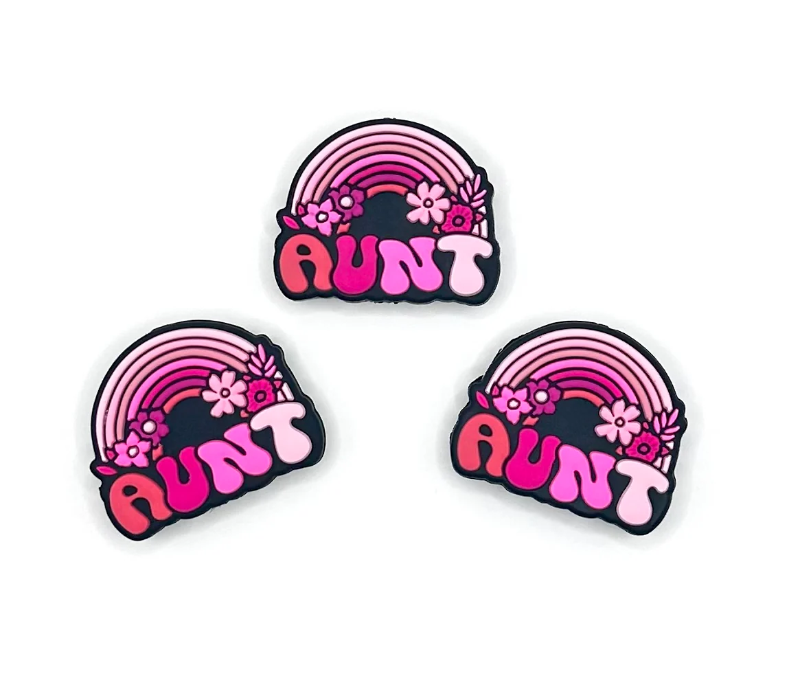 AUNT rainbow (HBK exclusive) silicone focal bead - Image 3