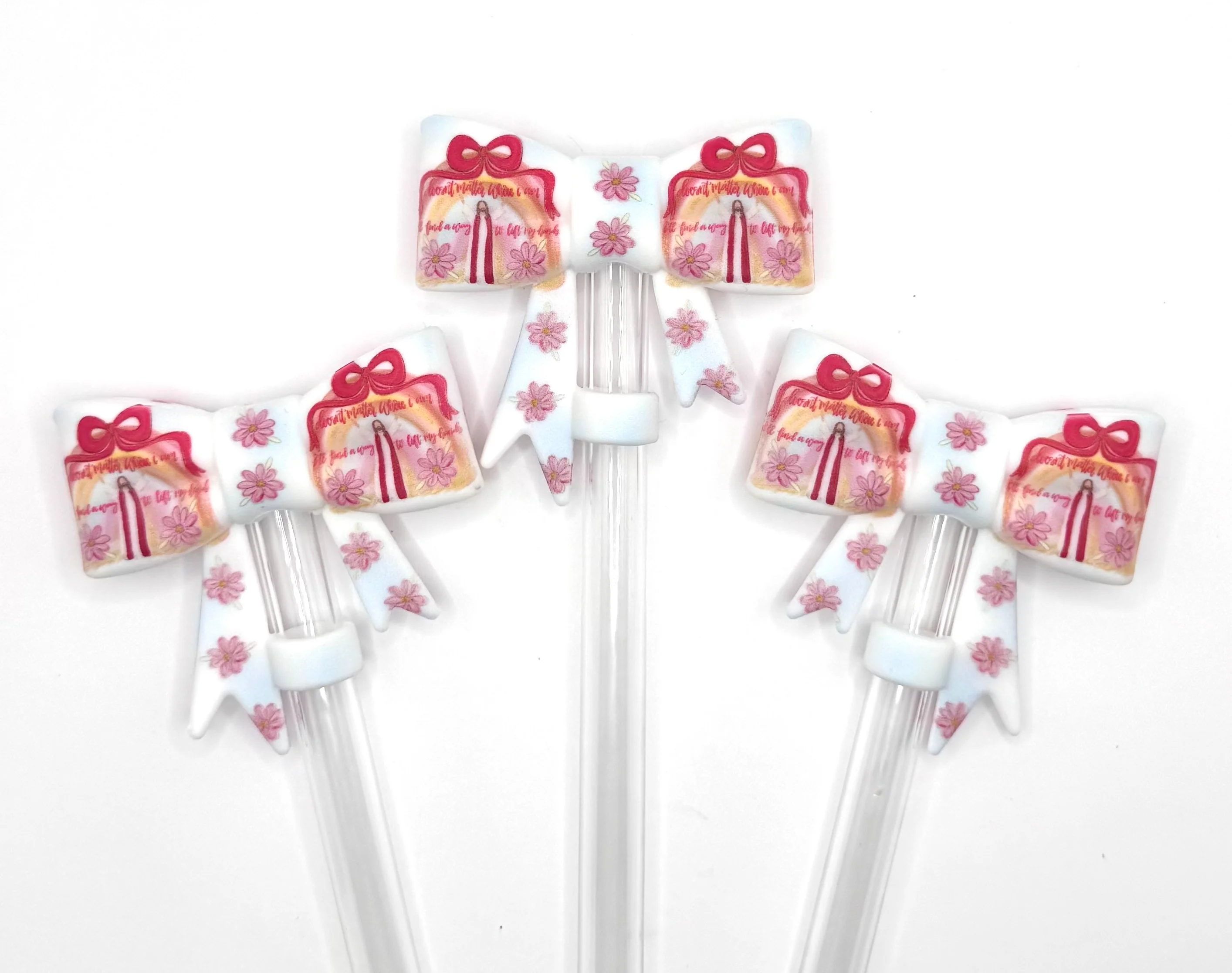 Doesn’t matter where I am. I’ll find a way to lift my hands (exclusive) silicone straw topper