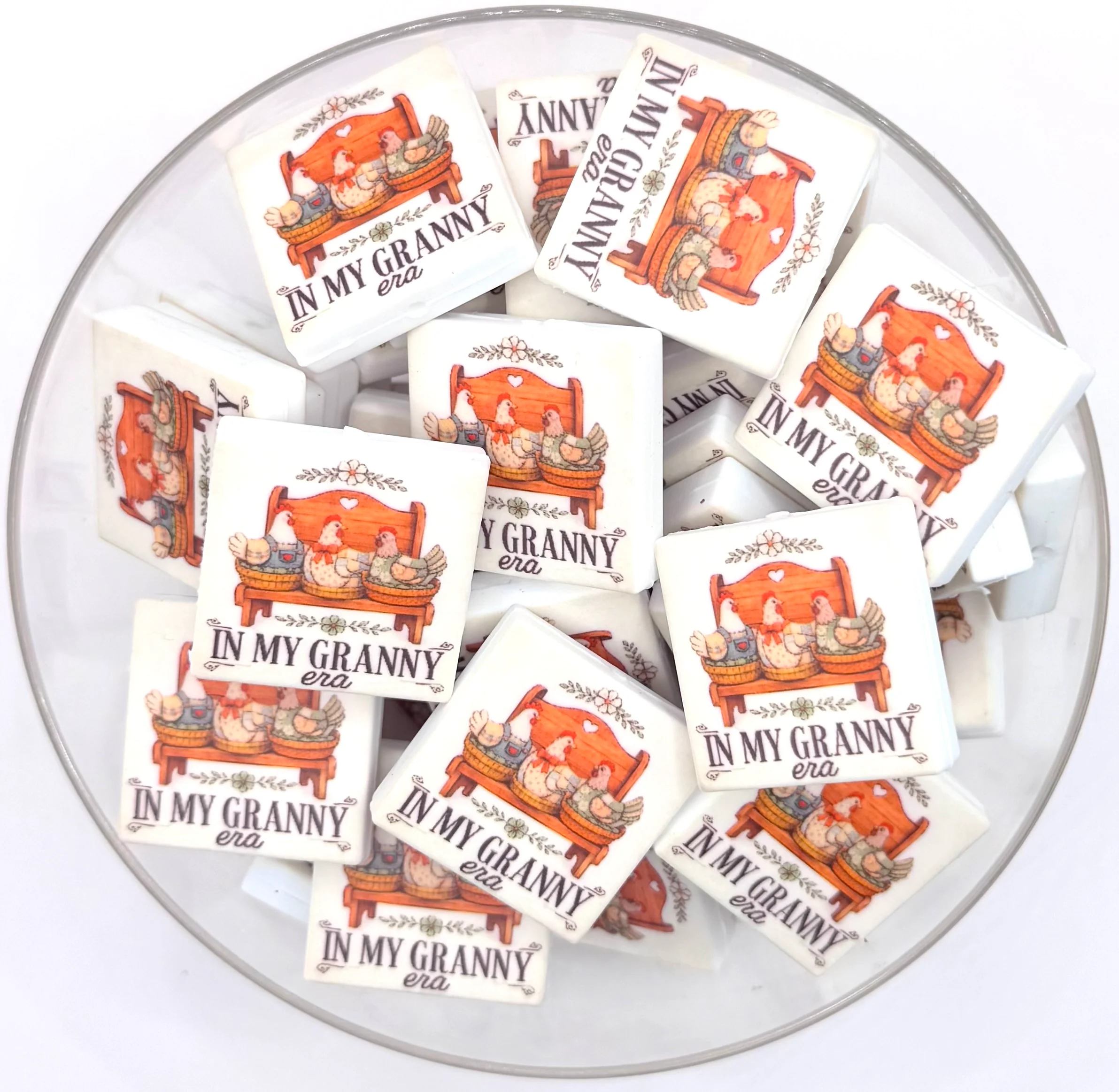 In my granny era (HBK exclusive) silicone focal bead