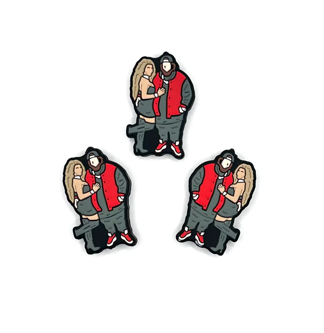 J Roll & 🐰 (HBK exclusive) silicone focal bead