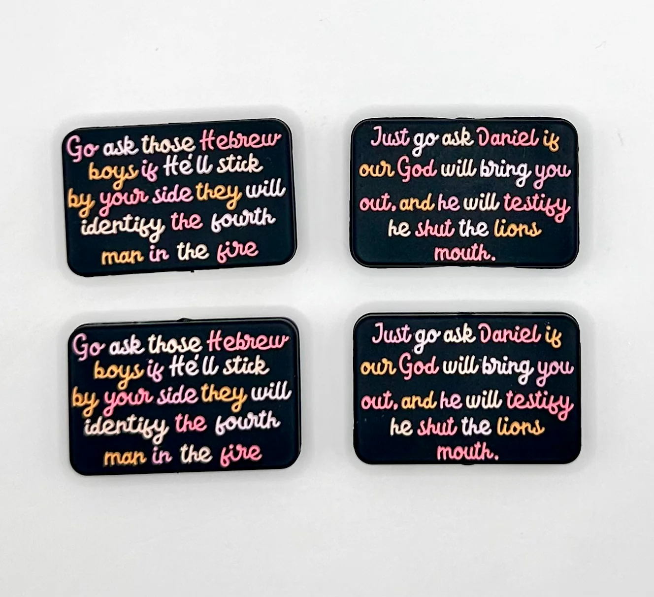 Jesus is in the room (HBK exclusive) silicone focal bead - Image 2