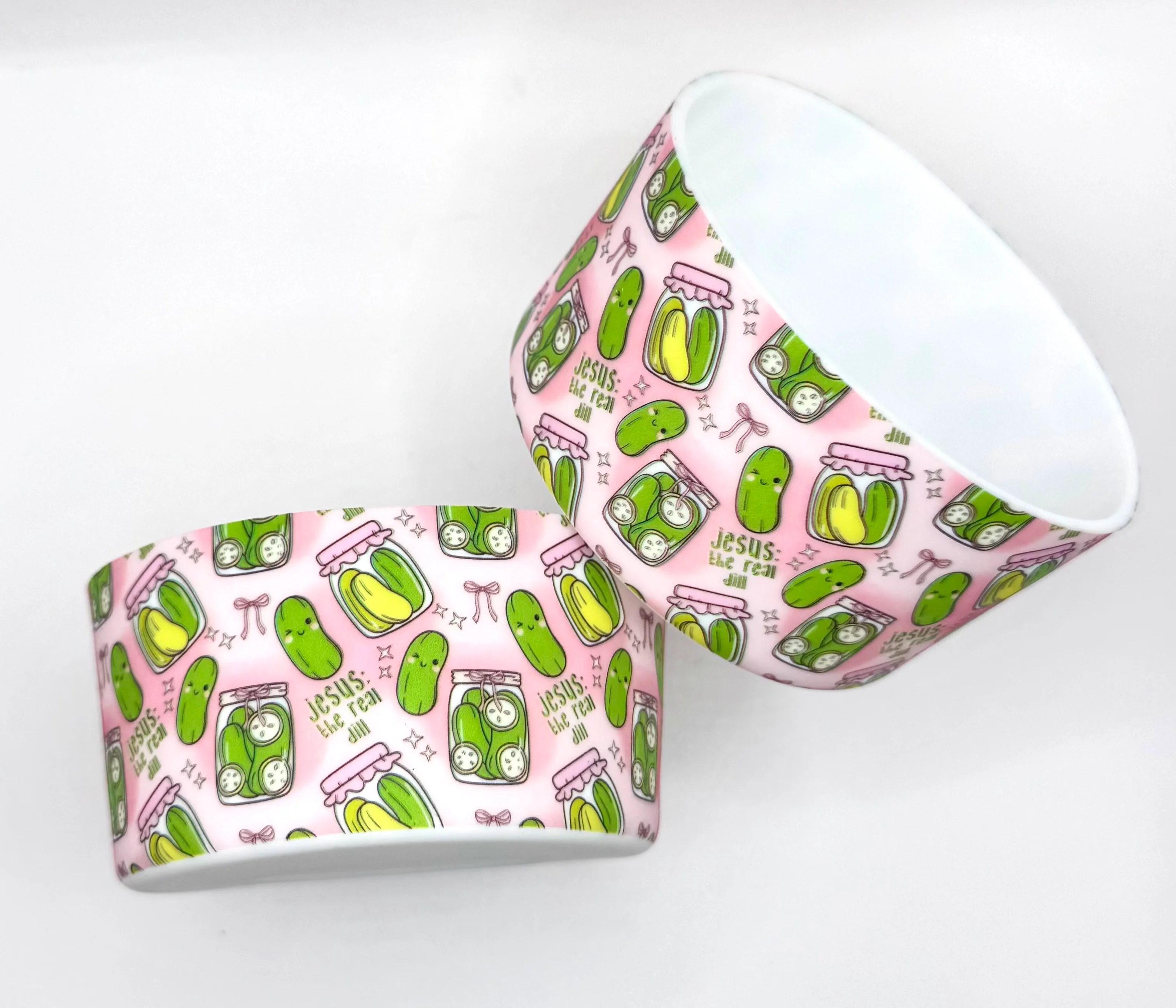 Jesus is the real dill silicone tumbler boot