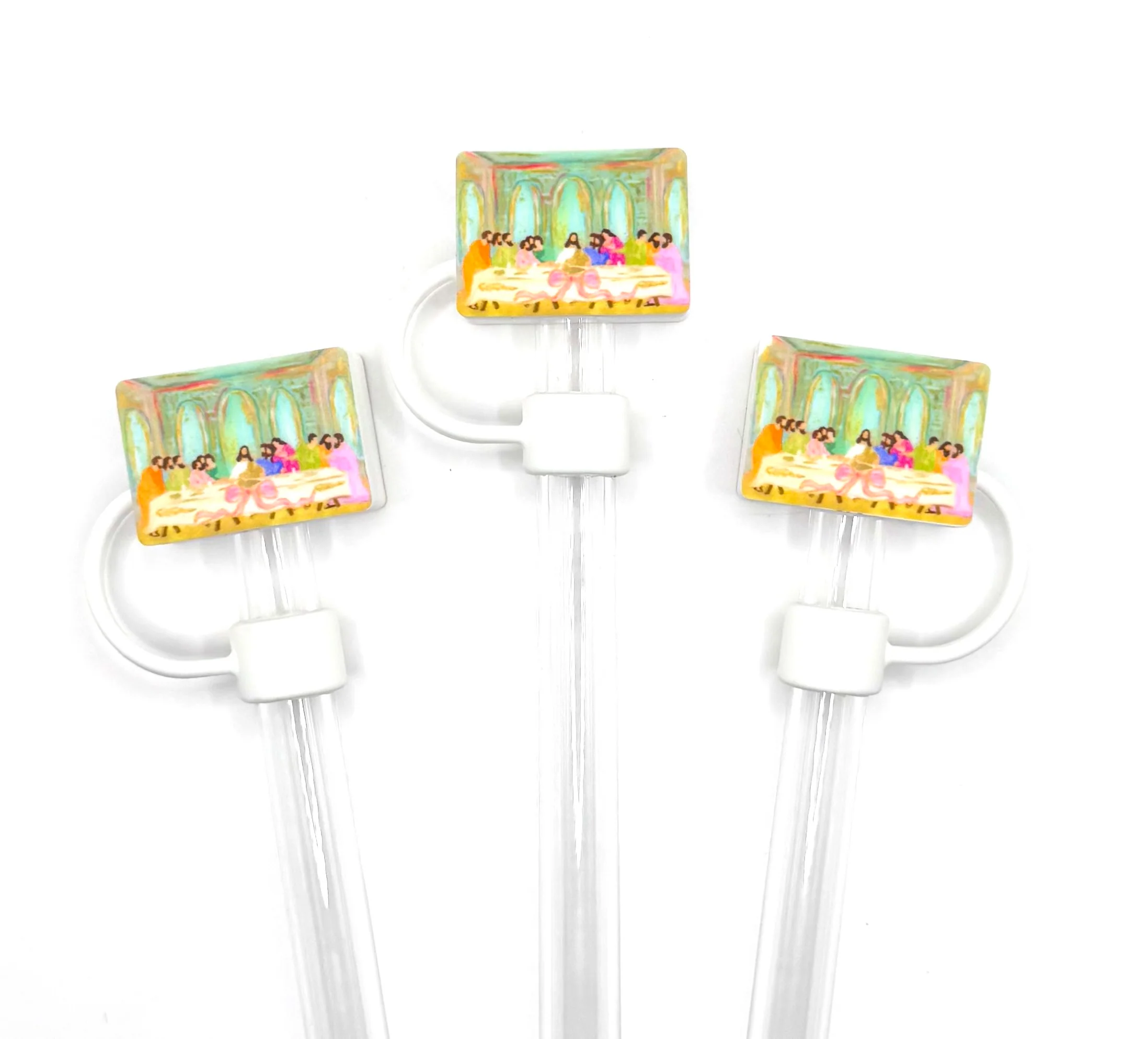 The last supper siliconestraw topper (exclusive)